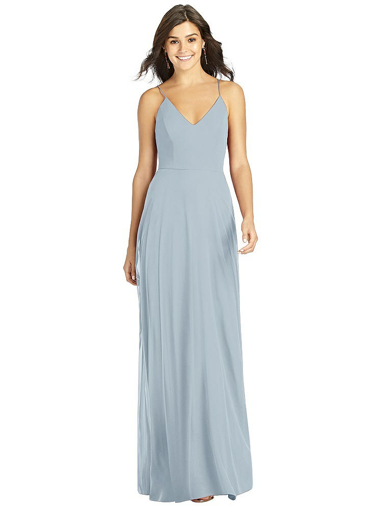 Thread Bridesmaid Criss Cross Back A-line Maxi Dress