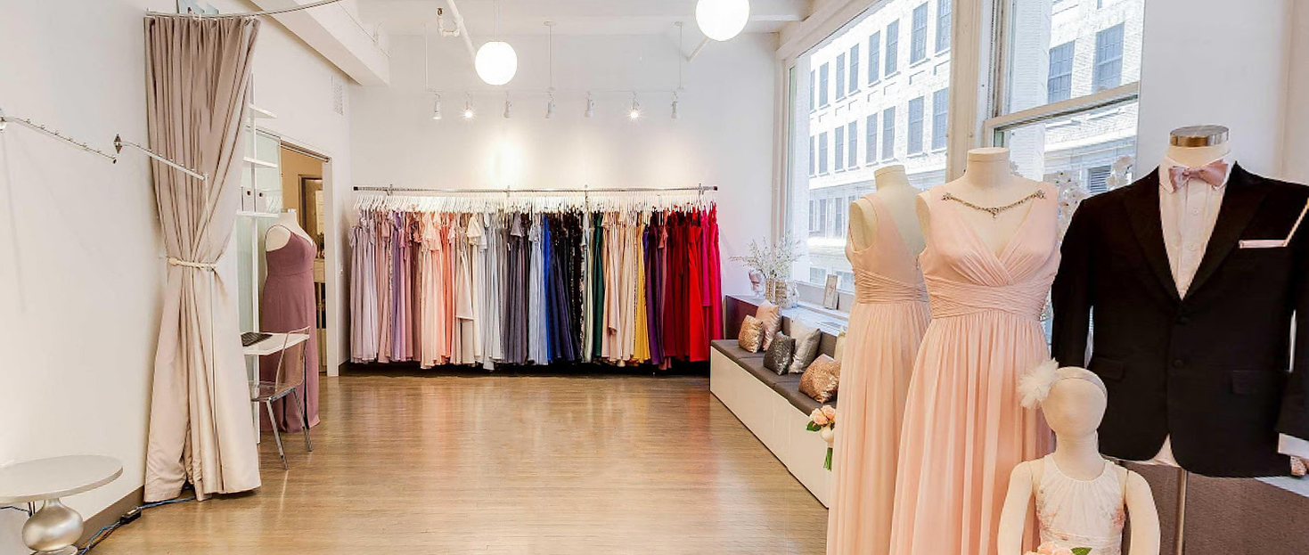 Visit Dessy's NYC Retail Showroom