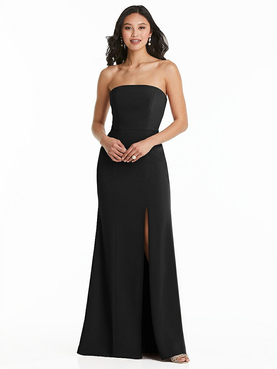 Black Crepe Bridesmaid Dresses Black Crepe Bridesmaid Dresses