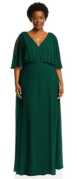 Green Sleeves Bridesmaid Dresses | The 