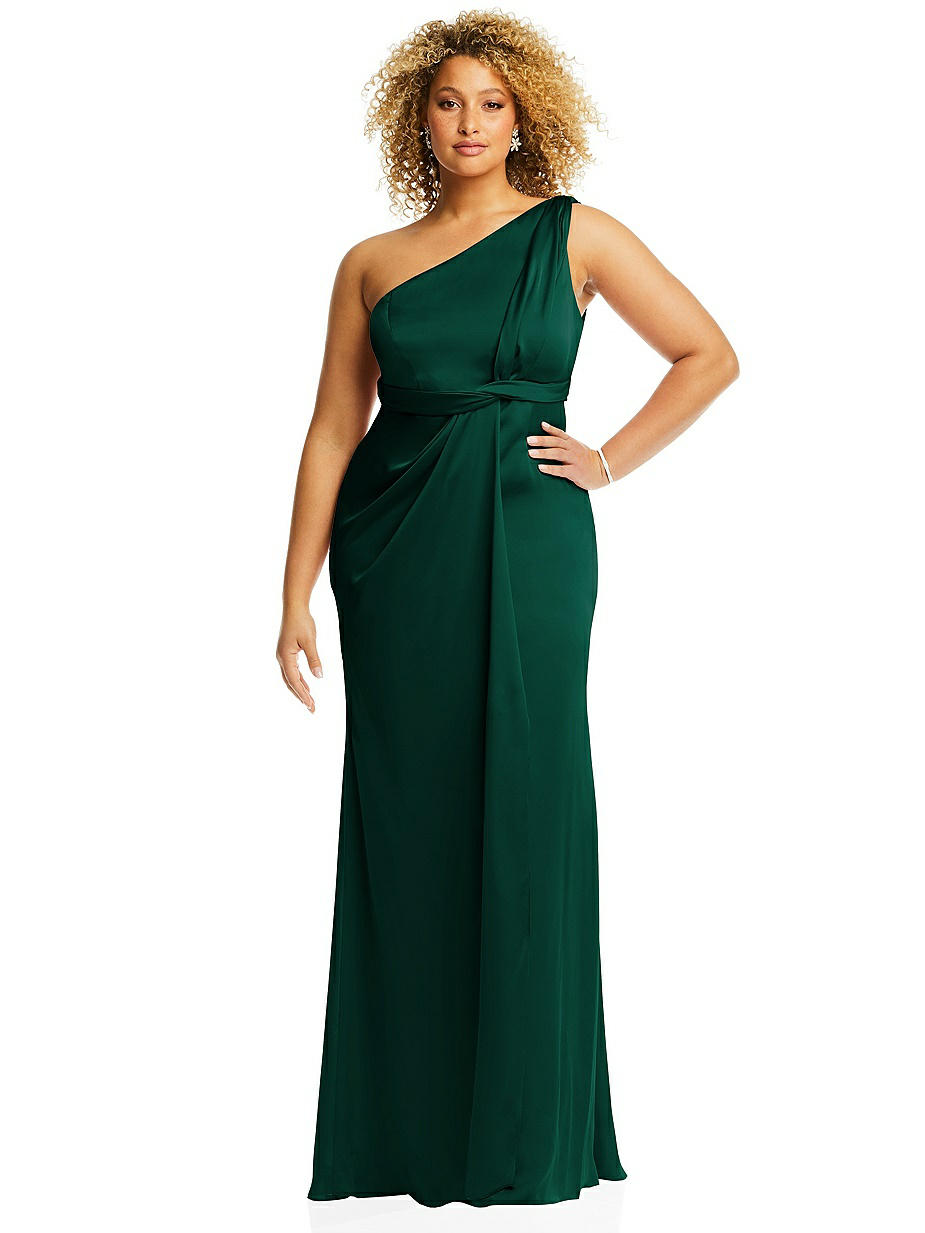 Green Empire Waist Bridesmaid Dresses