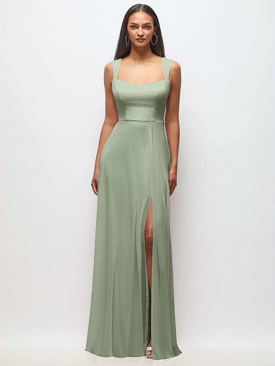 Sage Sweetheart Bridesmaid Dresses