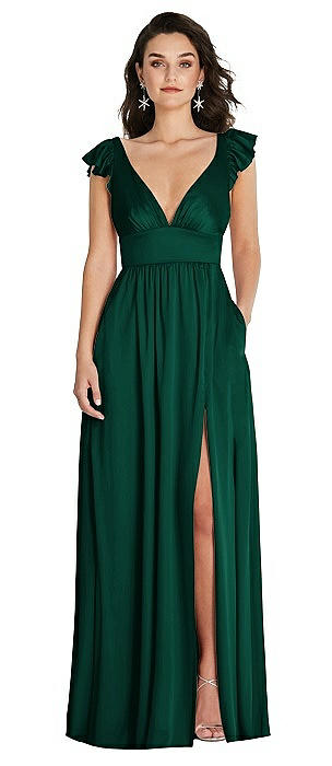 Green Pockets Bridesmaid Dresses | The ...