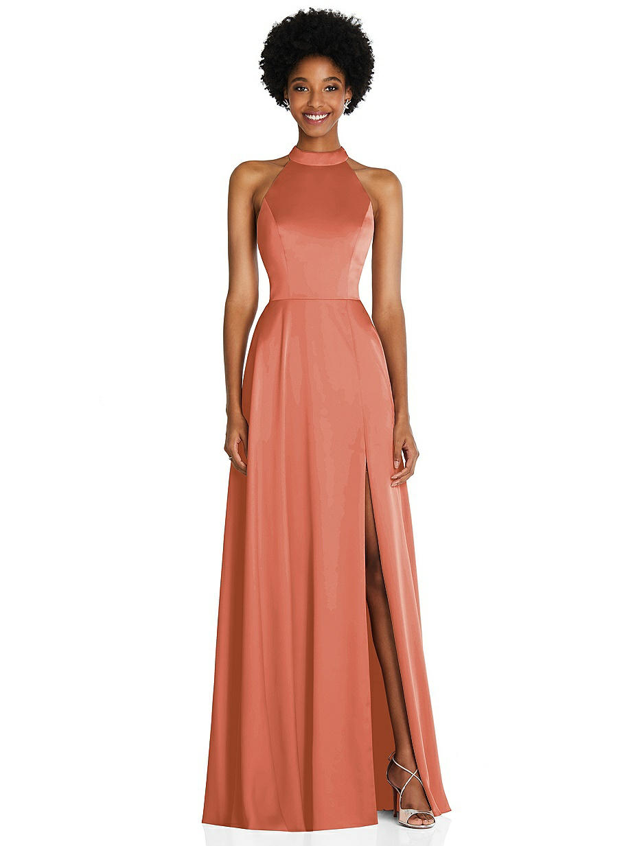 green emerald velvet dress Good Impression Double Twist Maxi Dress Terracotta