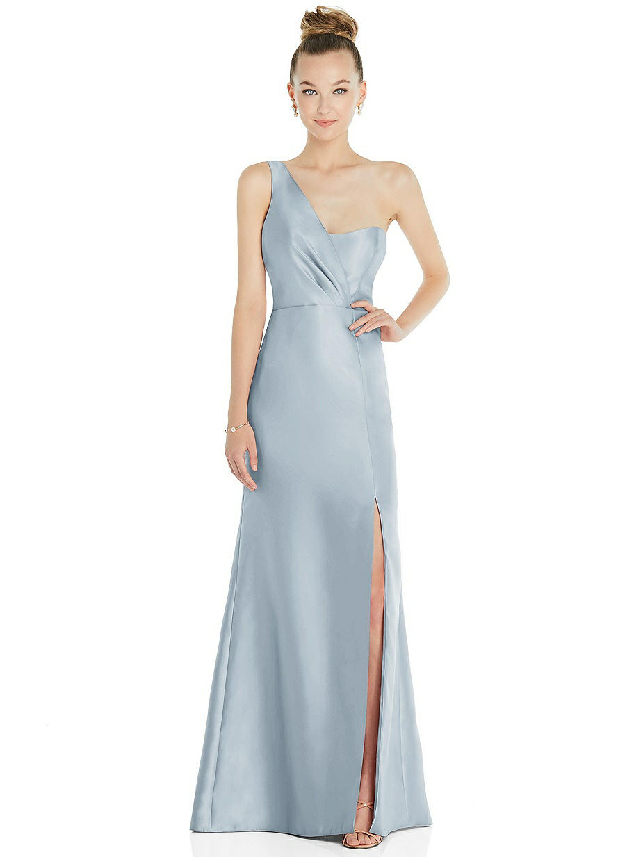 Mist One Shoulder Bridesmaid Dresses Mist One Shoulder Bridesmaid Dresses