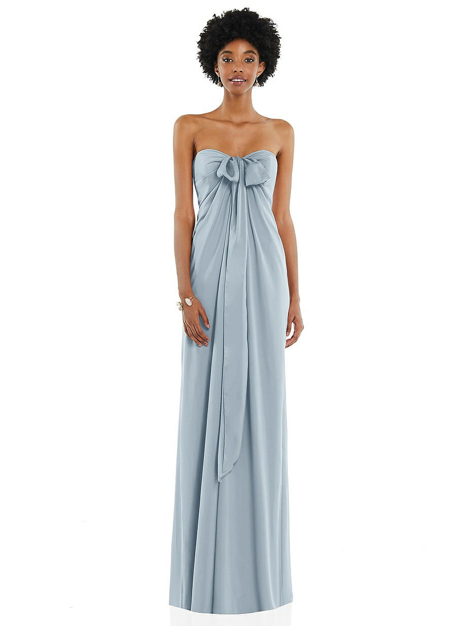 blue dress for baby girl Dessy Bridesmaids: Dessy 3175