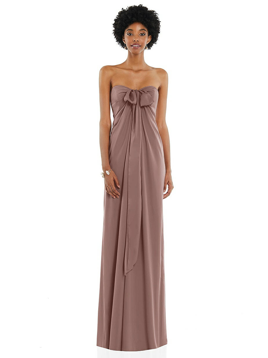 dessy one shoulder bridesmaid dress Sienna Dresses Champagne bridesmaid
