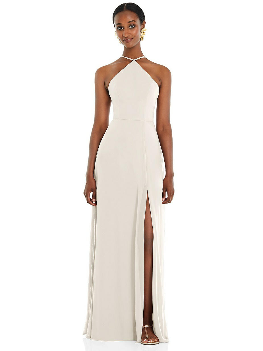 Ivory Halter Bridesmaid Dresses Ivory Halter Bridesmaid Dresses