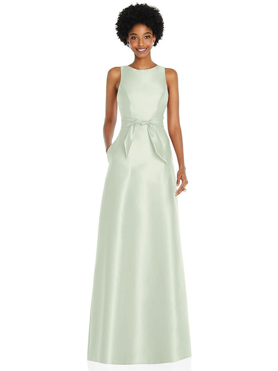 Mint Green A-Line Bridesmaid Dresses