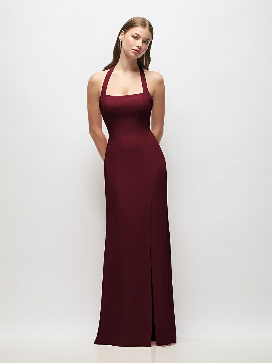 Red Halter Bridesmaid Dresses Red Halter Bridesmaid Dresses