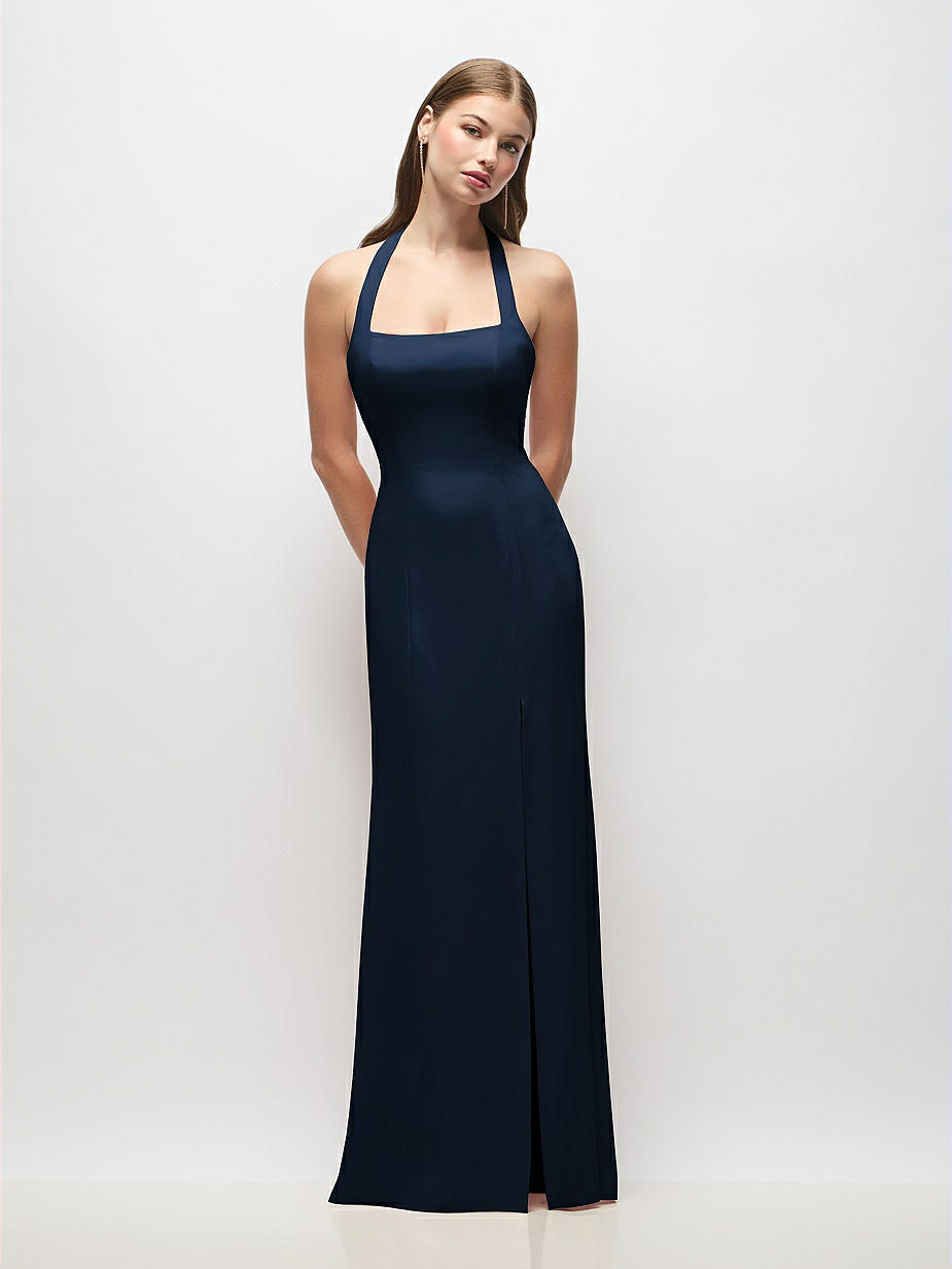 sachin and babi light blue dress Women's Navy Halter Dresses: Blue Mini, Midi, Maxi