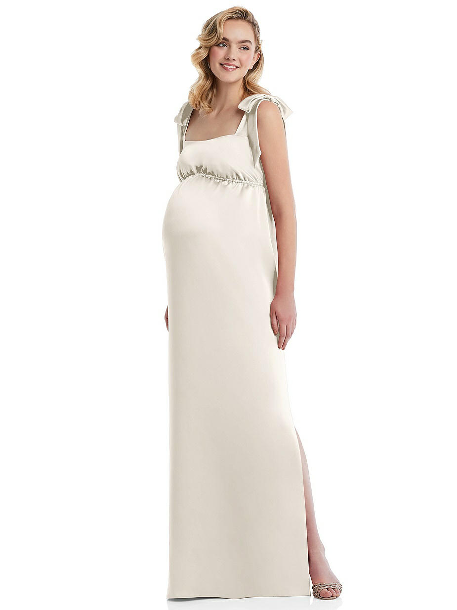 Maternity Ivory Bridesmaid Dresses