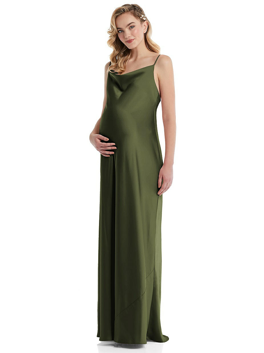 Maternity Olive Green Bridesmaid Dresses