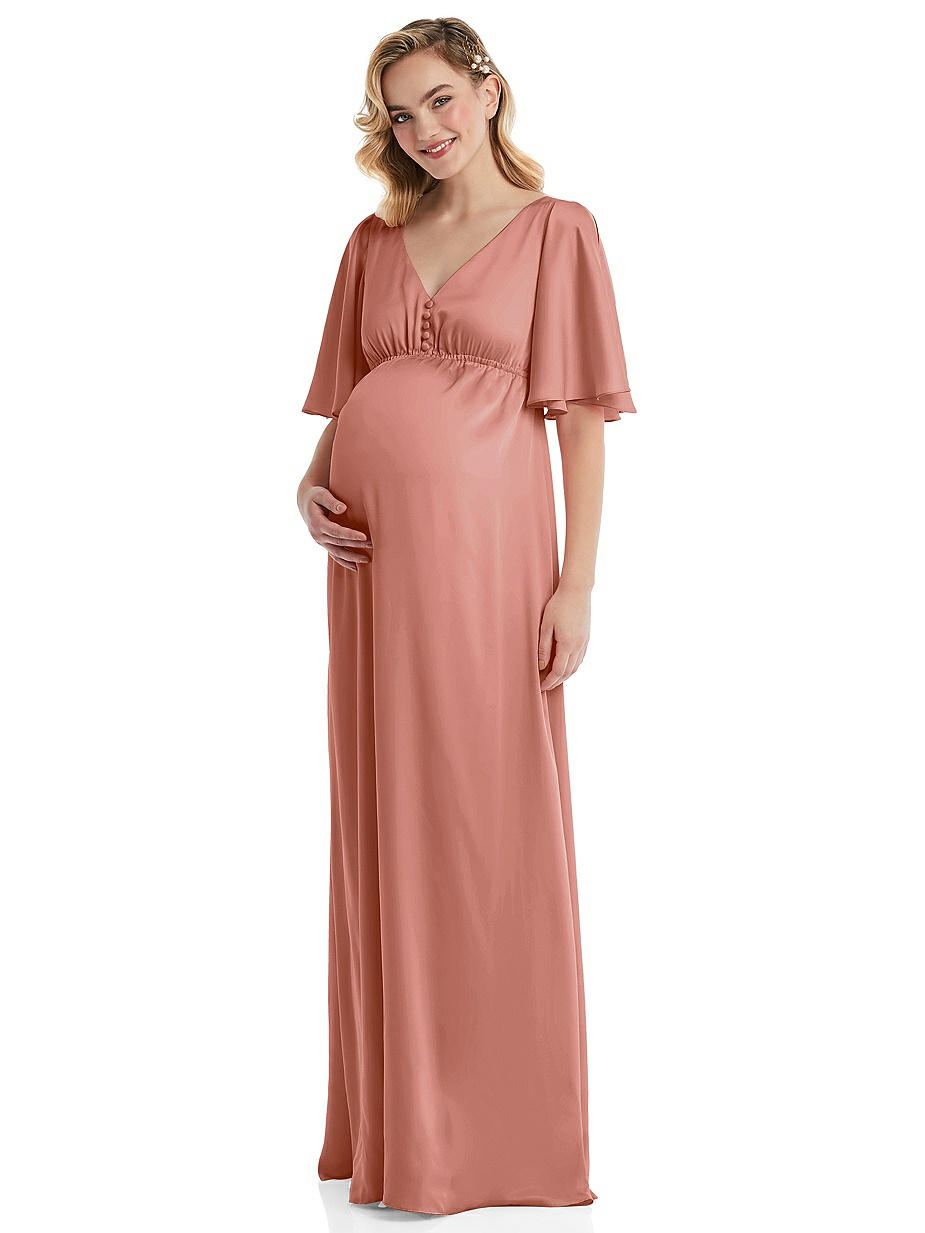 dessy group maternity bridesmaid dresses Dessy Collection Maternity Bridesmaid Dress M433