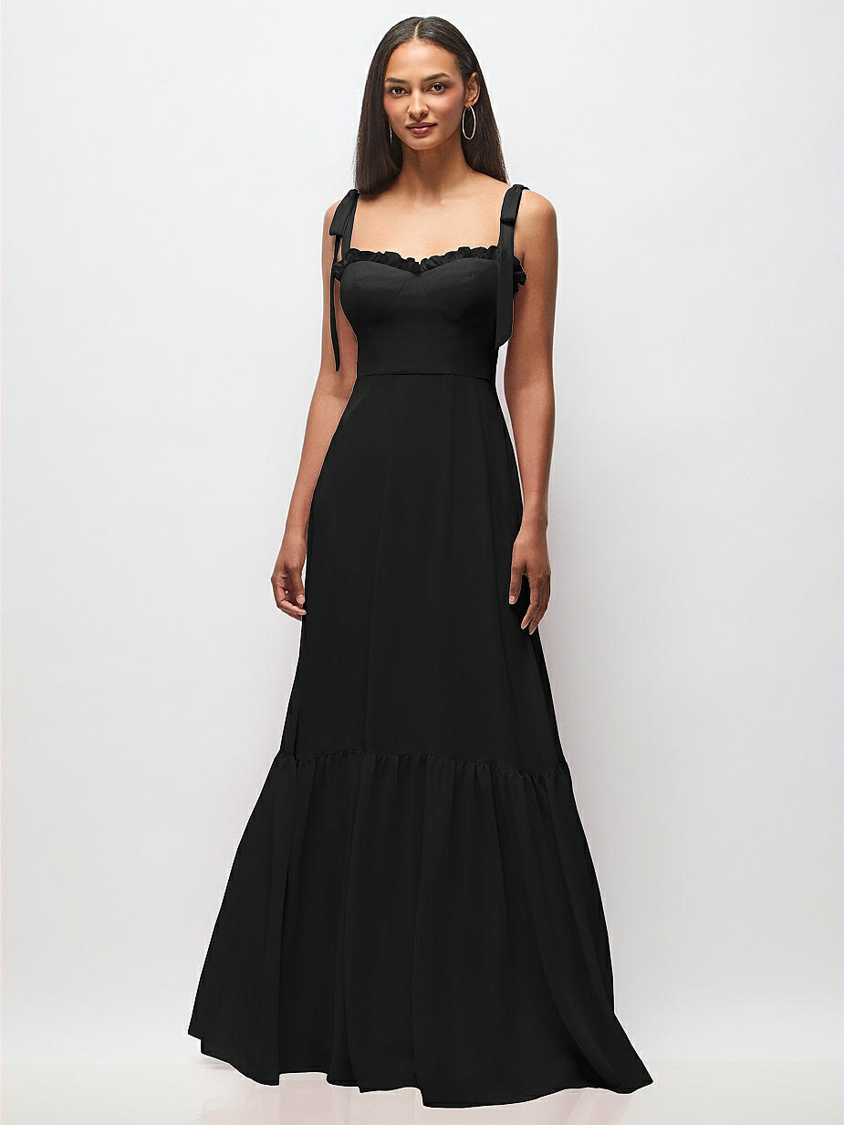 chinese dress ladies Christabelle Ruffle Maxi Dress