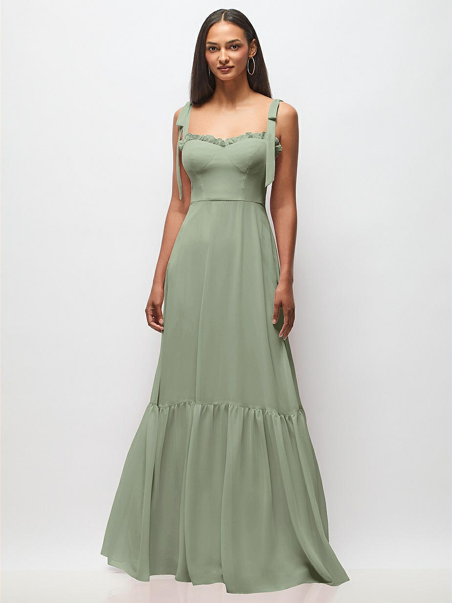 Sage Sweetheart Bridesmaid Dresses