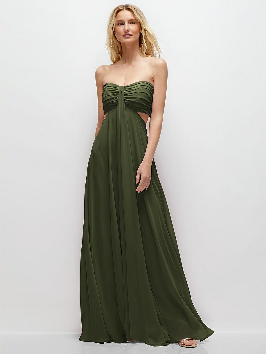 slim fit dress slacks Plus Glittery Pleated Empire Waist Sleeveless Formal Evening Dress