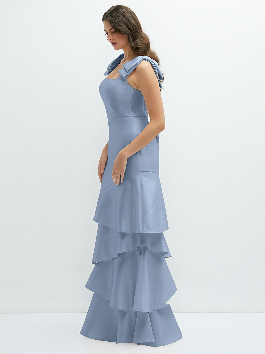 Cloudy Ruffles Bridesmaid Dresses