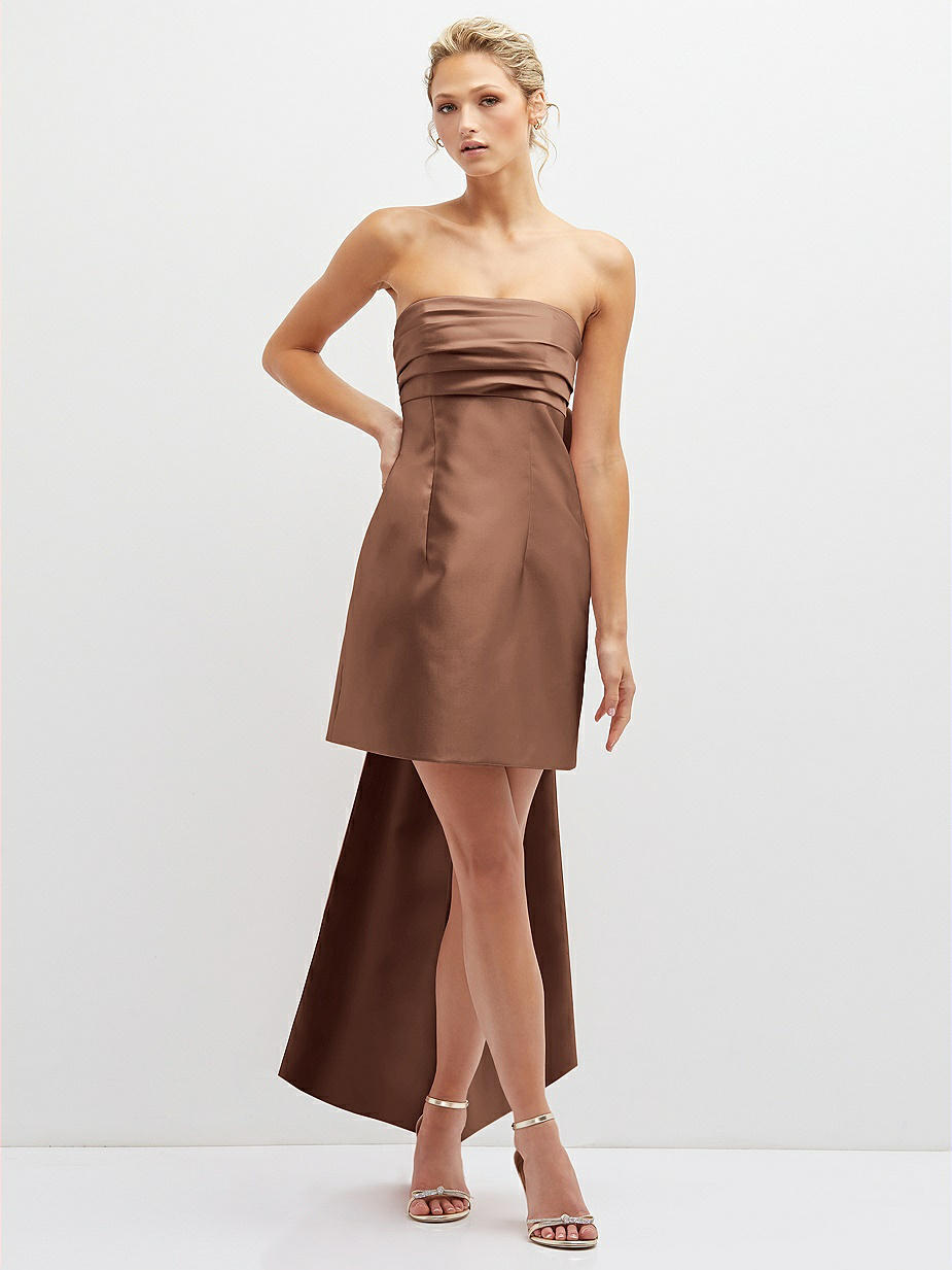 Brown Strapless Bridesmaid Dresses Brown Strapless Bridesmaid Dresses