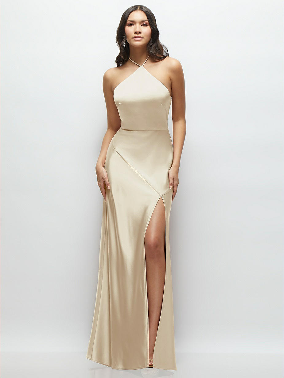 Lovely Bridesmaids Champagne Bridesmaid Dresses