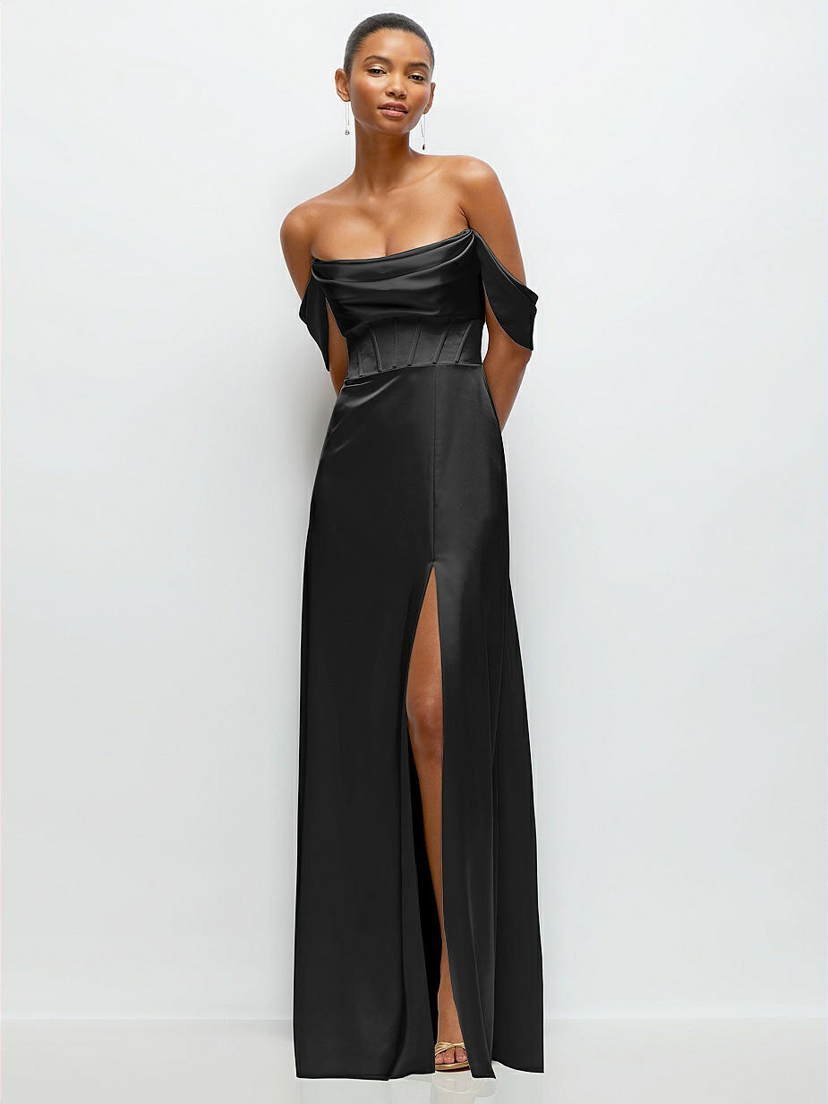 chinese dress ladies LADY OF THE NIGHT COWL NECK MAXI DRESS IN BLACK – AKIRA