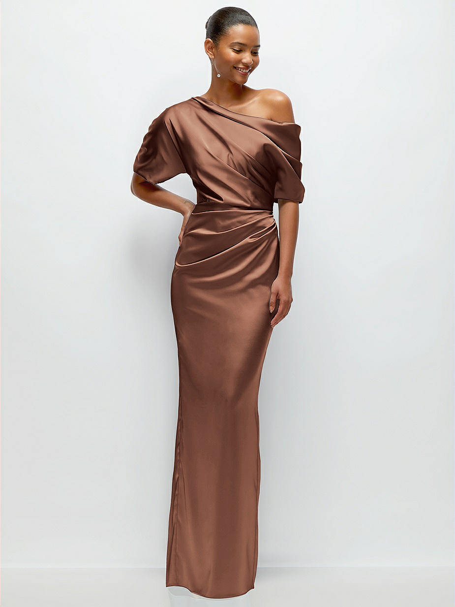 cognac colored bridesmaid dresses Cognac Ready-To-Ship Bridesmaid Dresses
