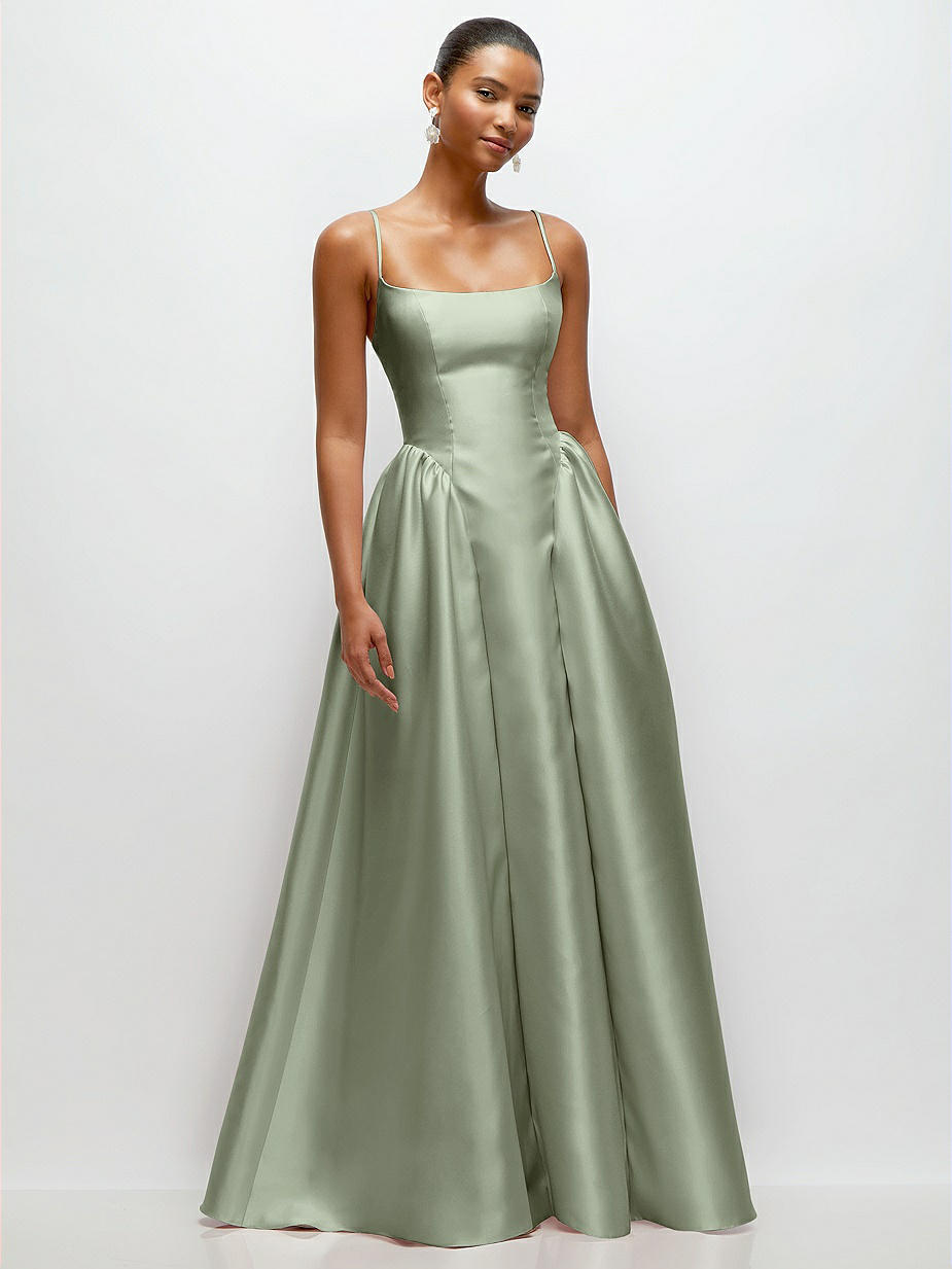 Sage Green Bridesmaid Dresses by Dessy