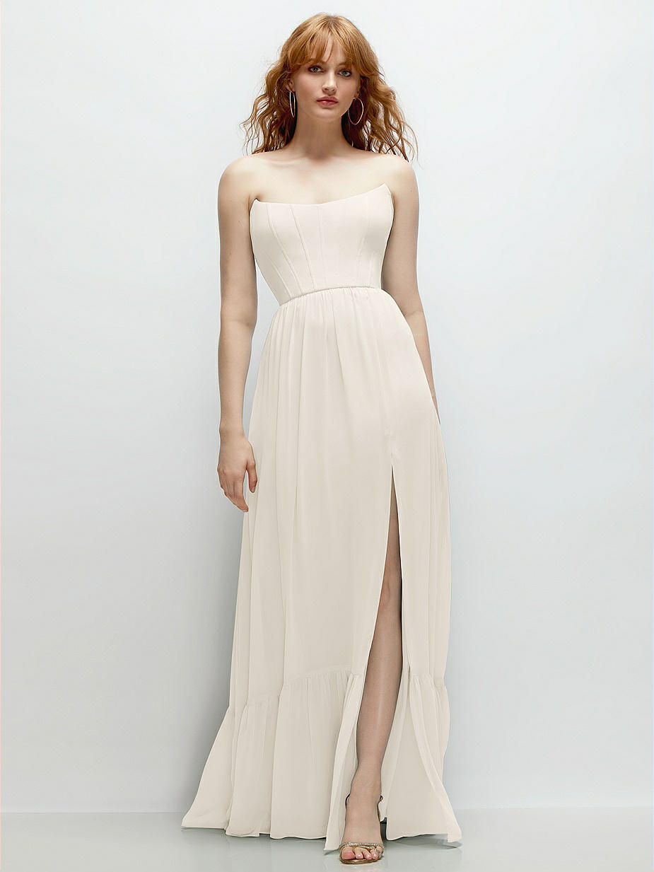 White Strapless Bridesmaid Dresses White Strapless Bridesmaid Dresses