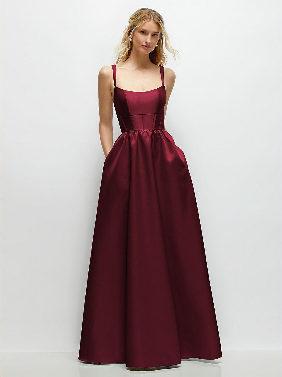 open lace back dress English Rose Velvet Infinity Bridesmaid Dresses/Customization Size Regular( Size 0-14) main image 0
