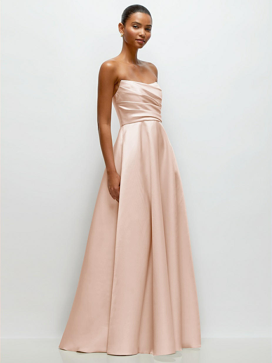 Dessy Cameo Maxi Bridesmaid Dresses