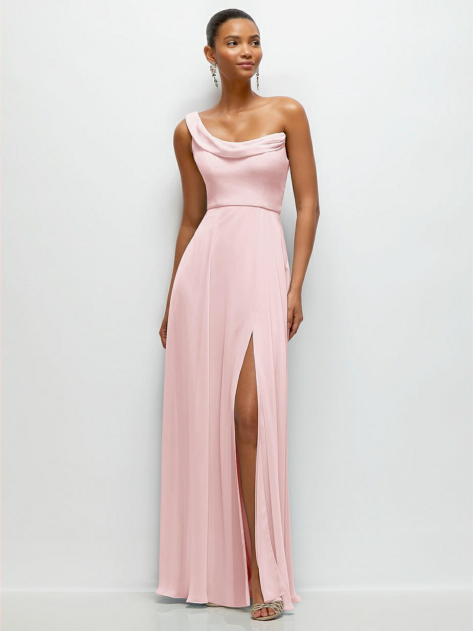 light pink ball gown wedding dress Blush Pink Ball Gown Wedding Dress RS5001 – JoJo Bridal Shop main image 0