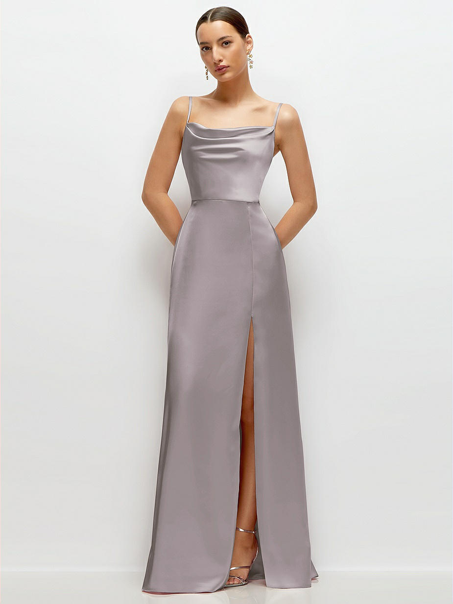 Gray Bridesmaid Dresses