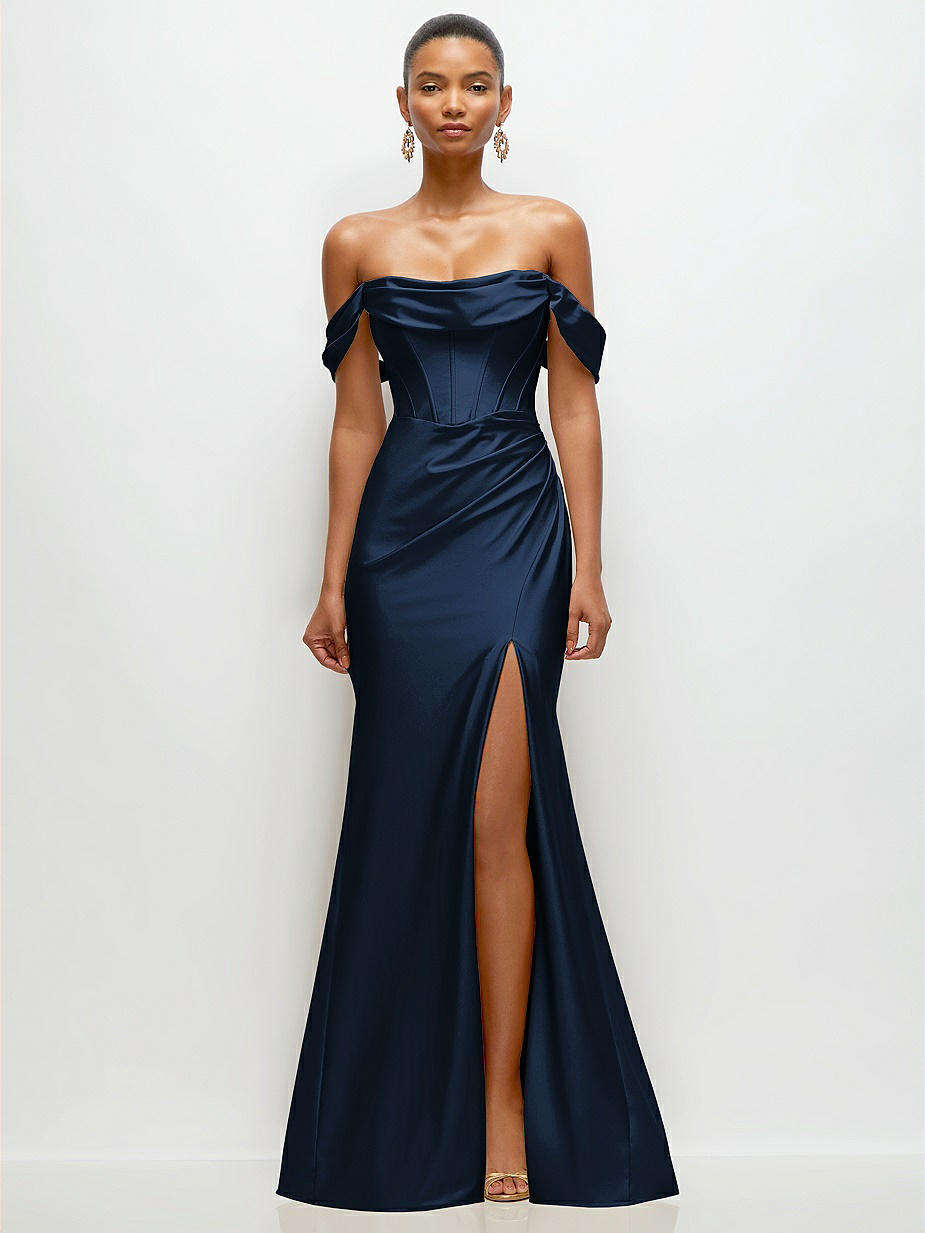 Midnight Blue Bridesmaid Dresses | The Dessy Group
