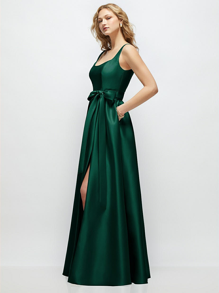 Hunter Green Bridesmaid Dresses