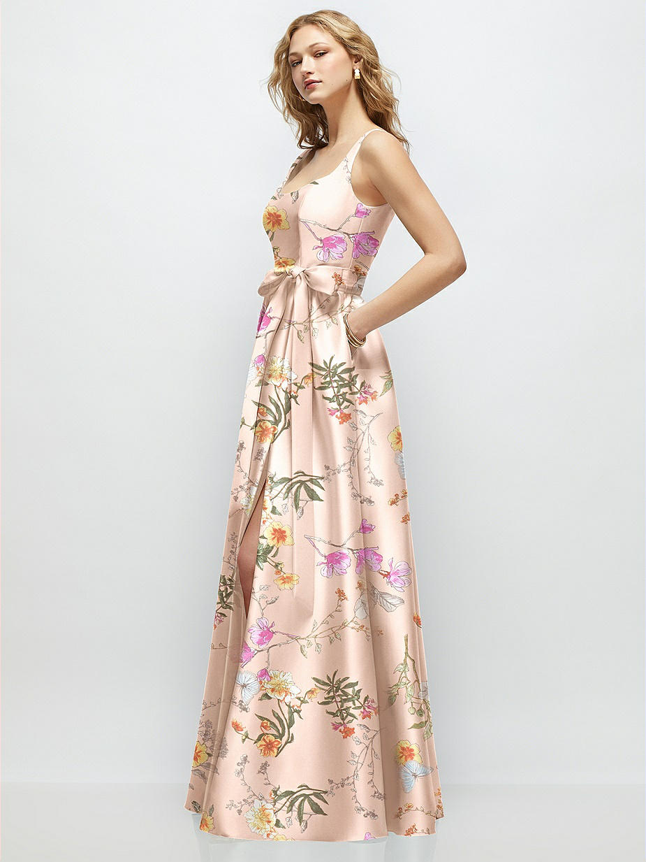 chinese dress ladies Rosy Days Sleeveless Floral Maxi Dress (Light Pink) · NanaMacs