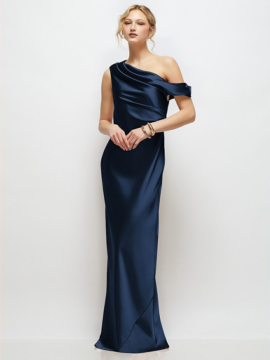 After Six Midnight Navy Bridesmaid Dresses