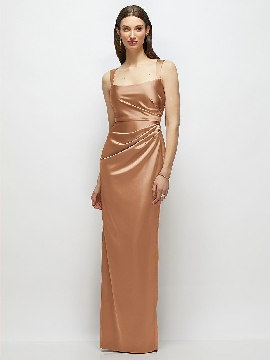 after six bridesmaid dress 1512 After Six Rose Sash Bridesmaid Dresses