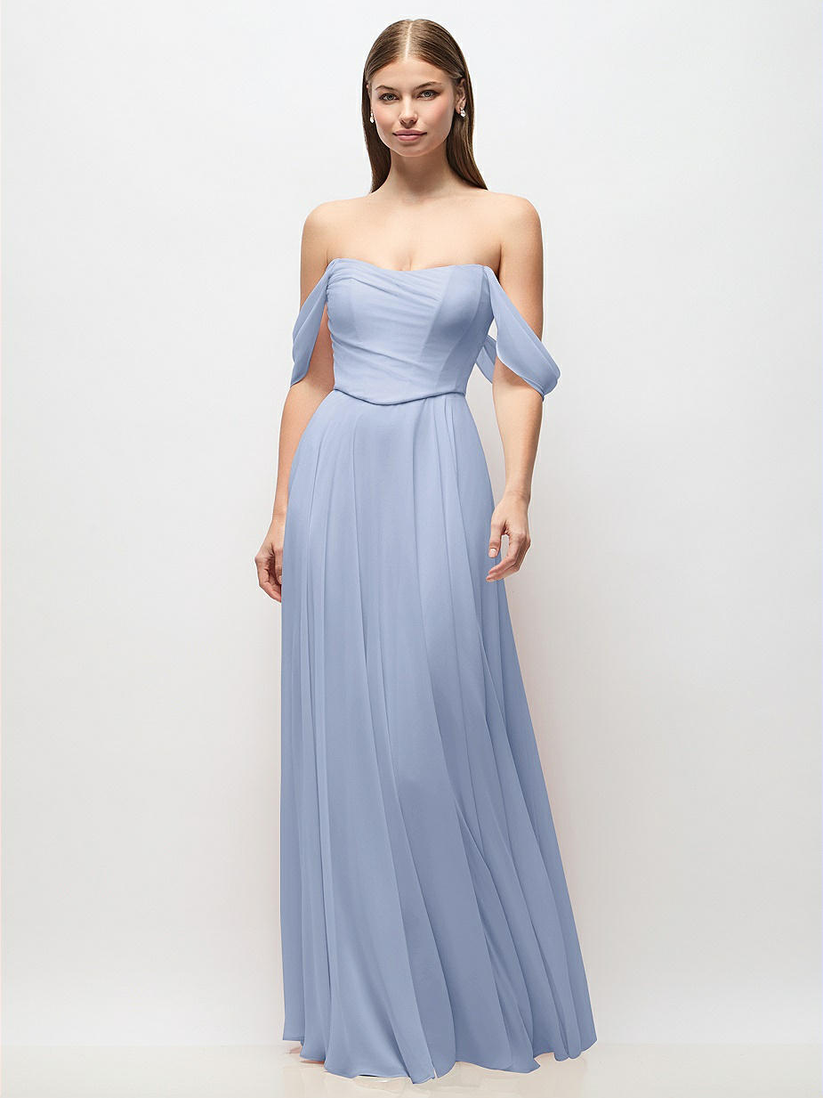 chocolate bridesmaid dresses S Espresso Chocolate Strapless Midi Bridesmaid Dress