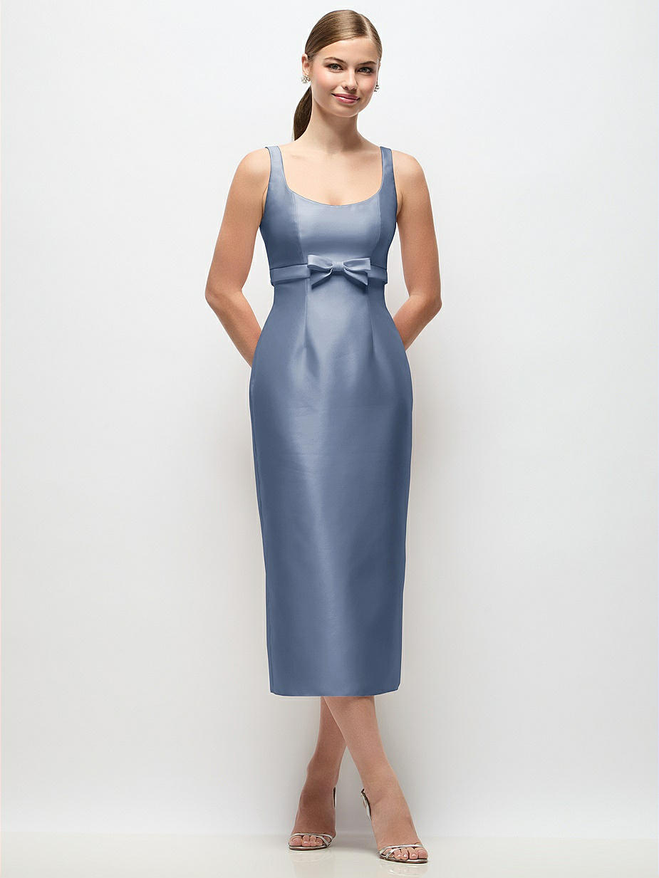 slim fit dress slacks Katie Fit Flare Dress main image 0