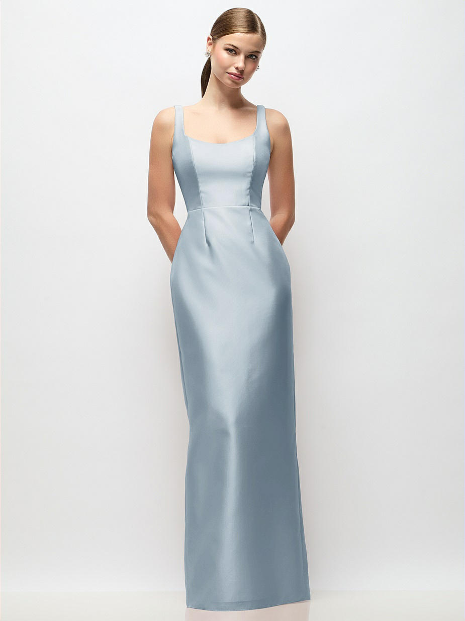 dessy mist bridesmaid dress Mist Lux Chiffon Bridesmaid Dresses