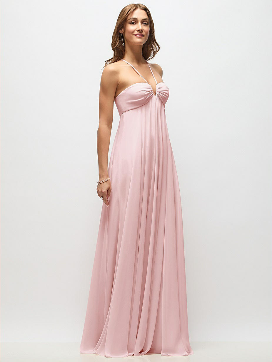 Ballet Pink Bridesmaid Dresses