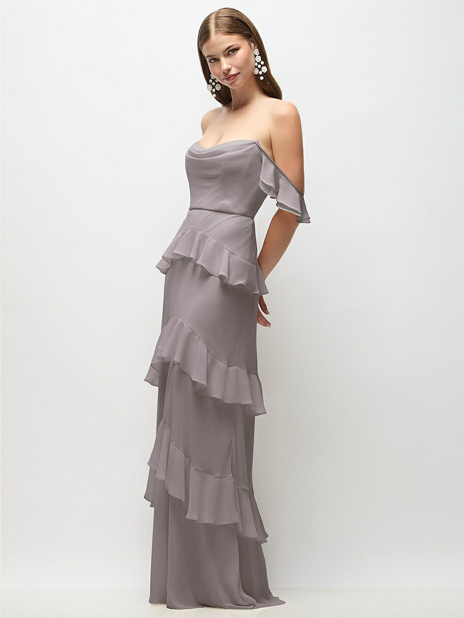 grey grecian bridesmaid dress Baby Blue Satin Bridesmaid Dress Sheath Floor-Length