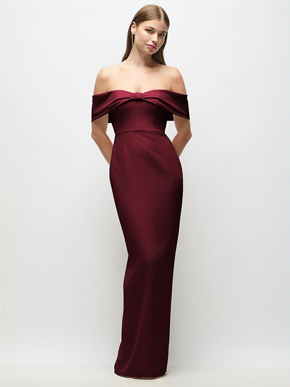 sachin and babi light blue dress Birdy Grey Devin Convertible Chiffon Bridesmaid Dress in Cabernet Sz S NEW main image 1