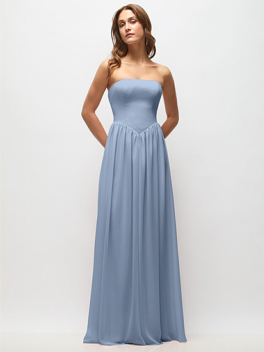 sachin and babi light blue dress Terracotta Bridesmaid Dresses