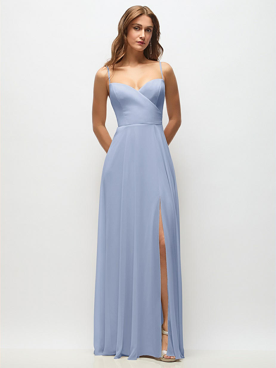 princess polly baby blue dress Loop Convertible Maxi Bridesmaid Dress In Cabernet