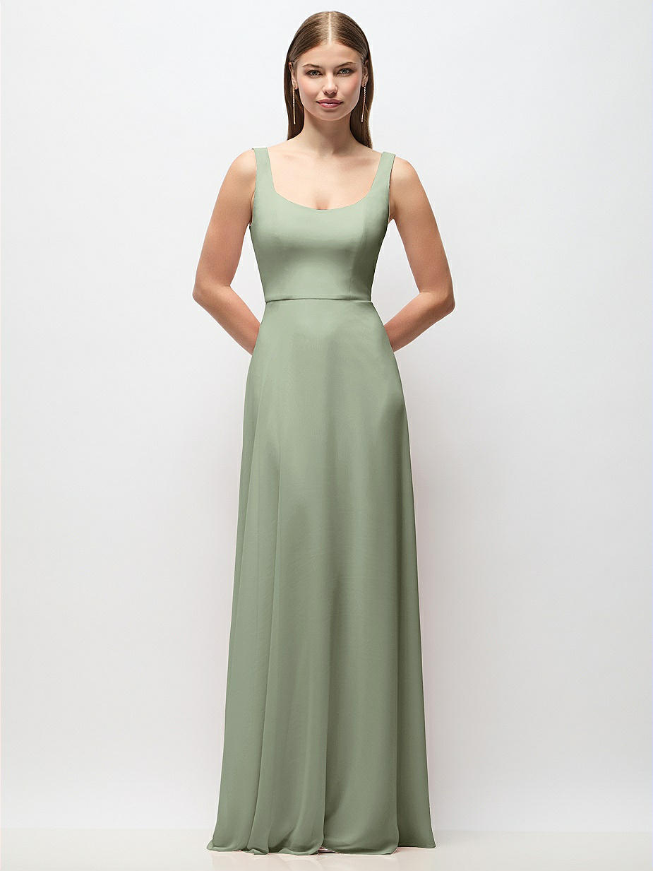 green emerald velvet dress Top Picks Sage Green Bridesmaid Dresses main image 0