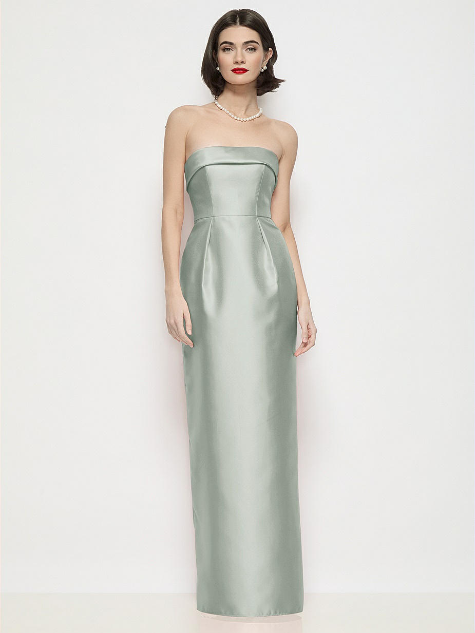 slim fit dress slacks Dessy Bridesmaids: Dessy 3177