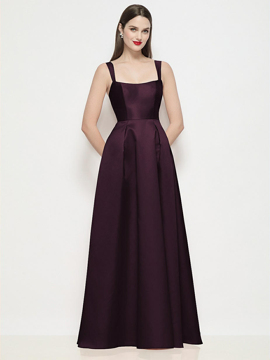 Deep Plum Bridesmaid Dresses | Luxe, Romantic & Chic