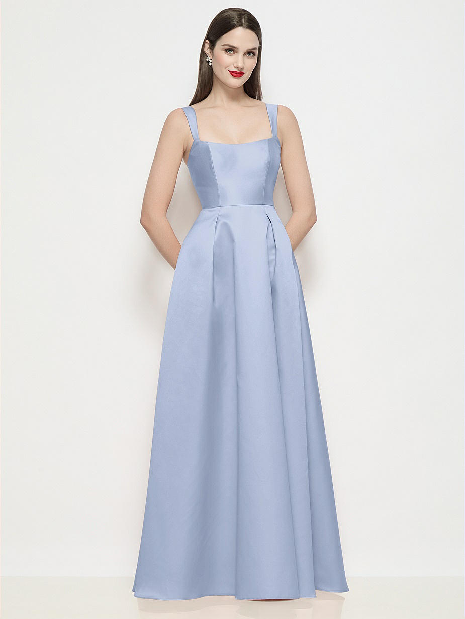 dusty blue mother of groom dress Under The Pagoda Maxi Dress main image 0
