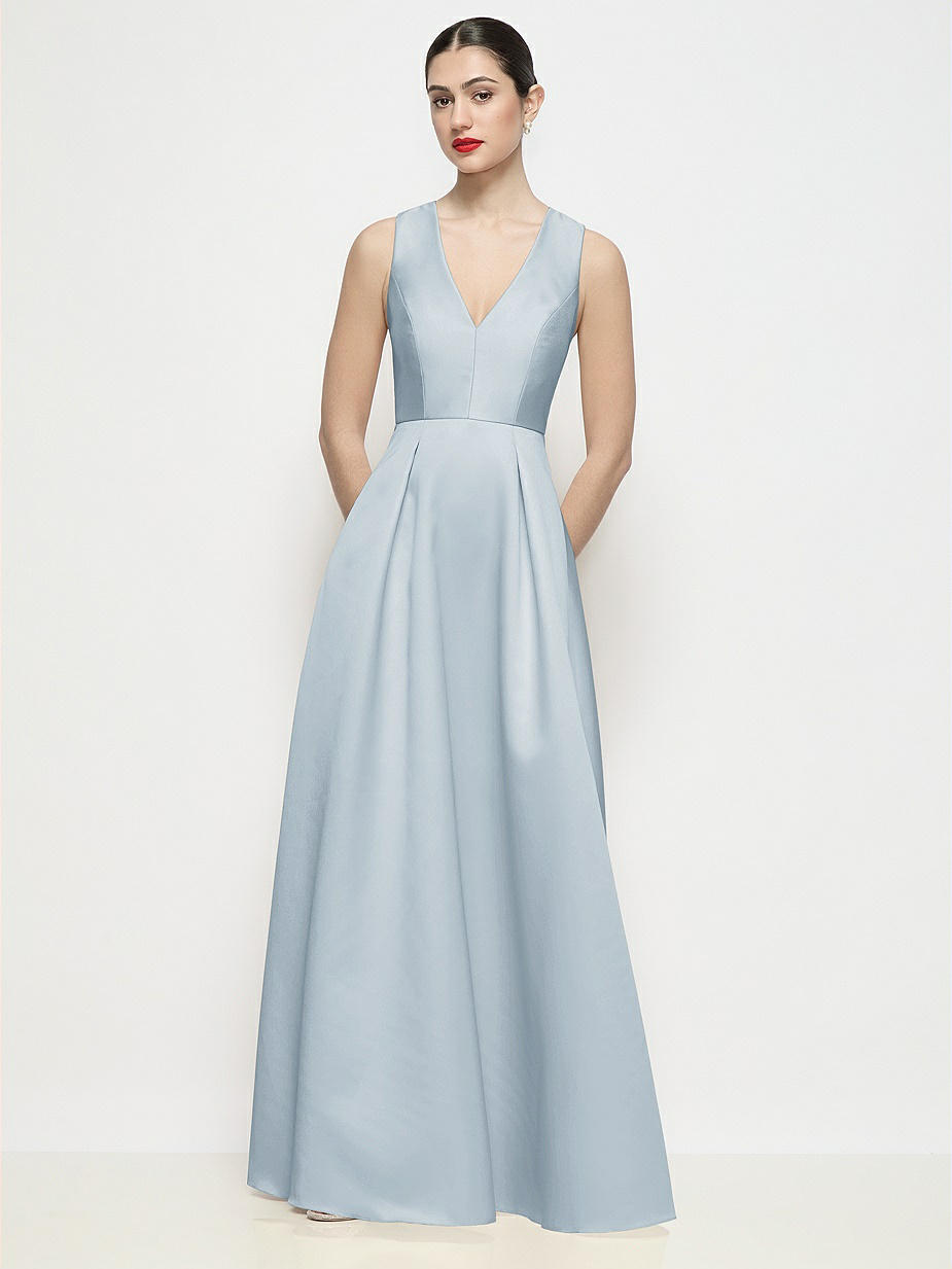a line dress pictures Andrea & Leo A1348 Floral Formal Prom Long A Line Dress – The Dress Outlet